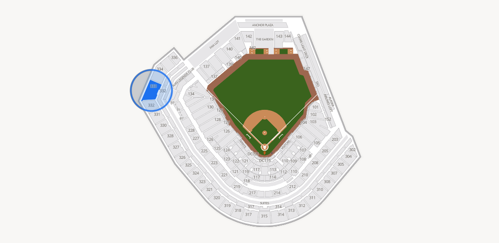 Oracle Park Seating Chart