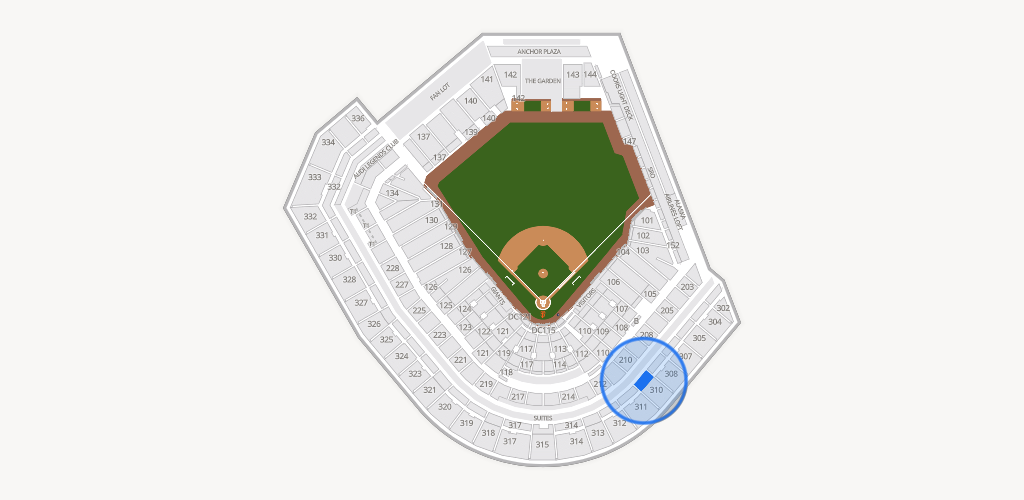 Oracle Park Seating Chart