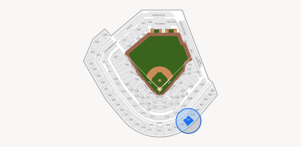 Oracle Park Seating Chart