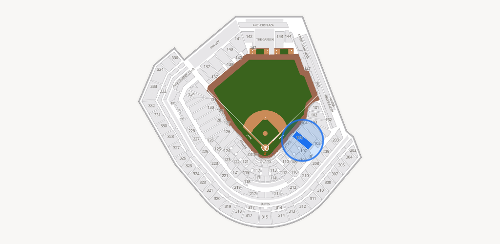 Oracle Park Seating Chart