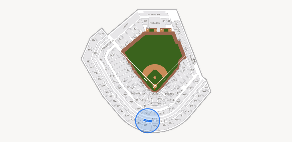 Oracle Park Seating Chart