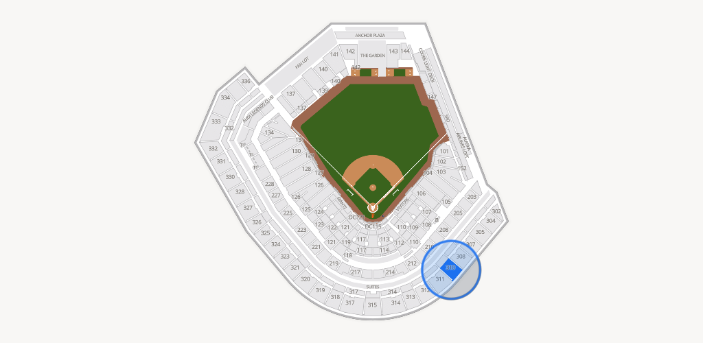 Oracle Park Seating Chart
