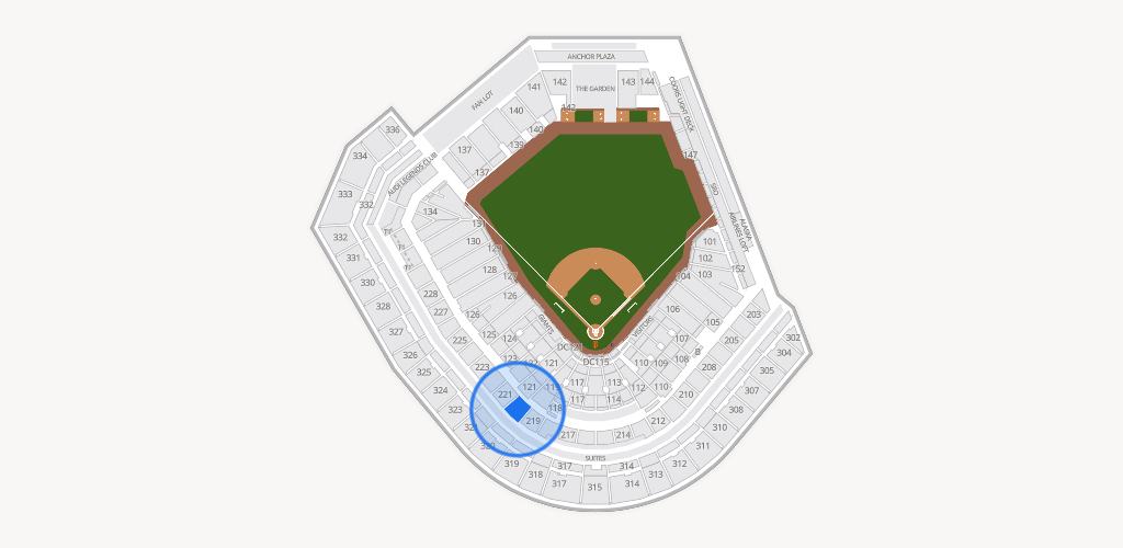 Oracle Park Seating Chart
