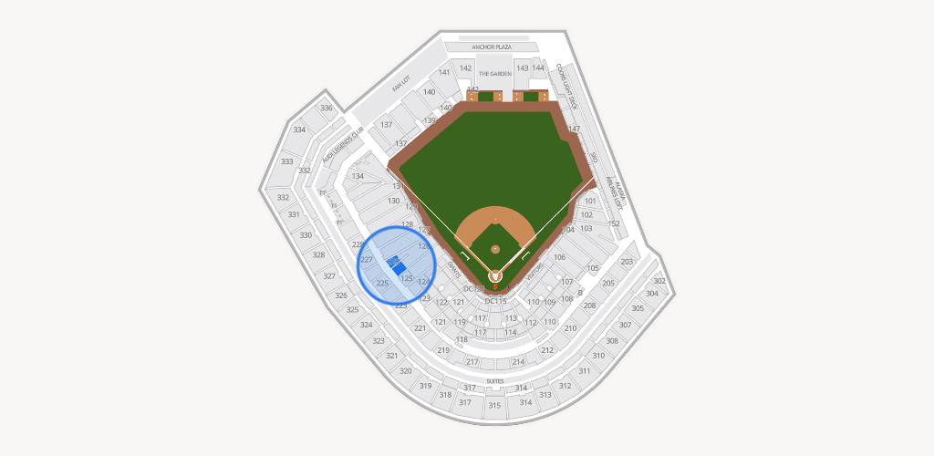 Oracle Park Seating Chart