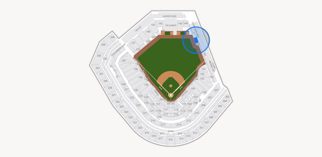 Oracle Park Seating Chart