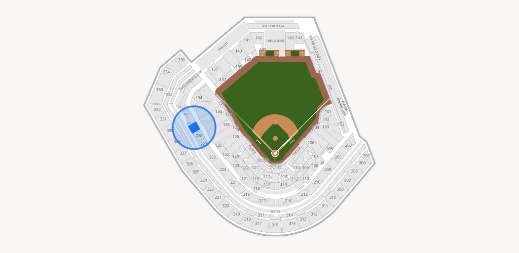 Oracle Park Seating Chart