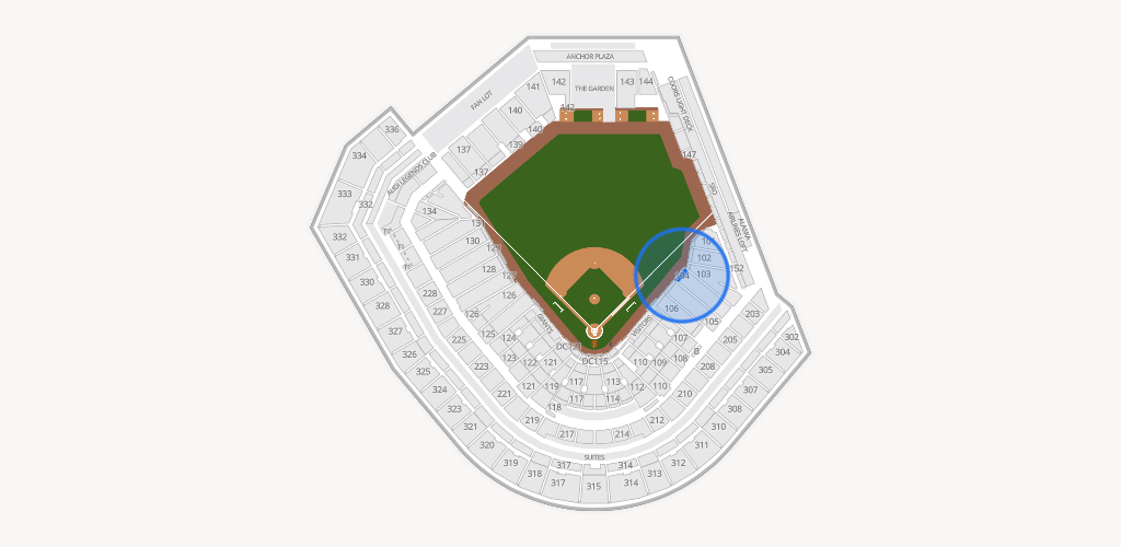 Oracle Park Seating Chart
