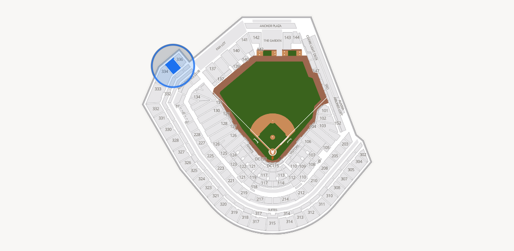 Oracle Park Seating Chart