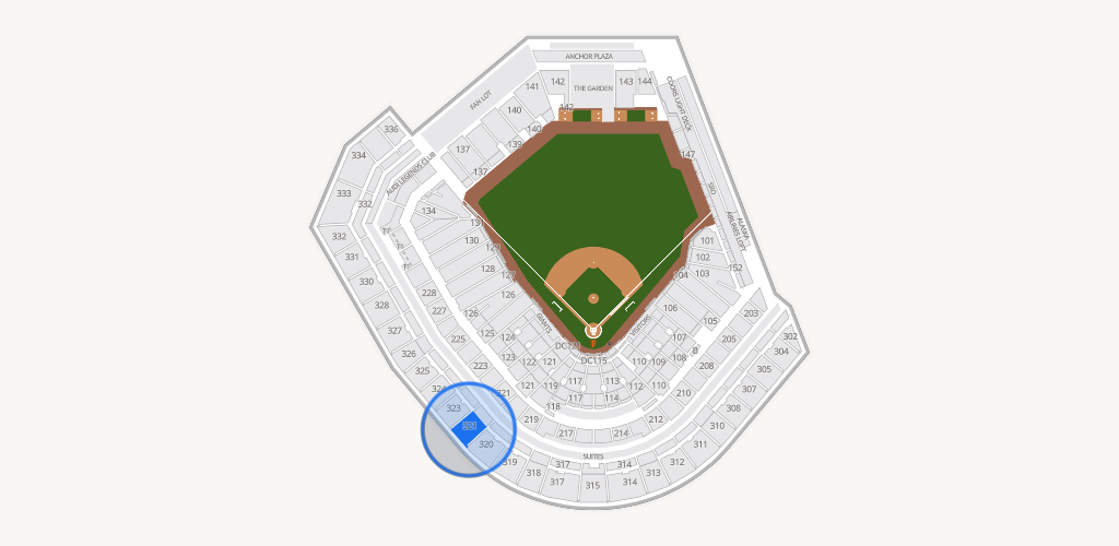 Oracle Park Seating Chart