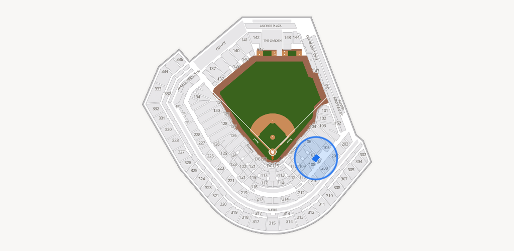 Oracle Park Seating Chart