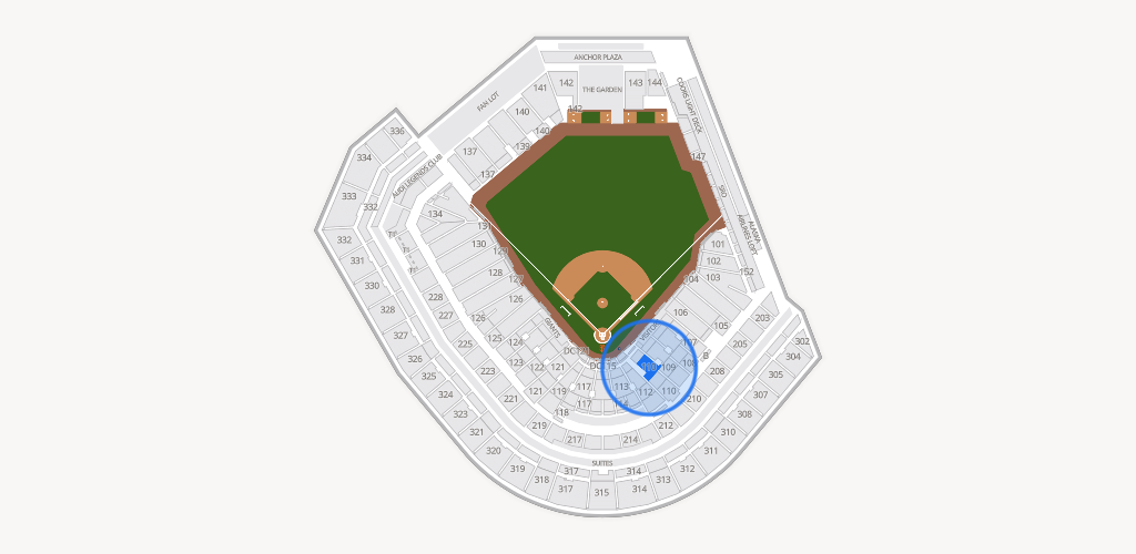 Oracle Park Seating Chart