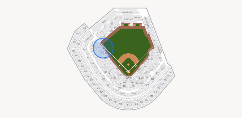 Oracle Park Seating Chart