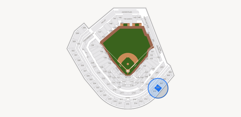 Oracle Park Seating Chart