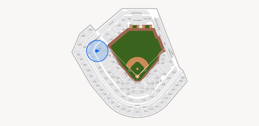 Oracle Park Seating Chart