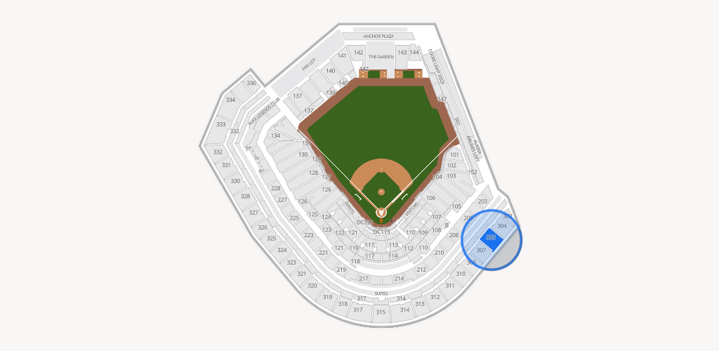 Oracle Park Seating Chart