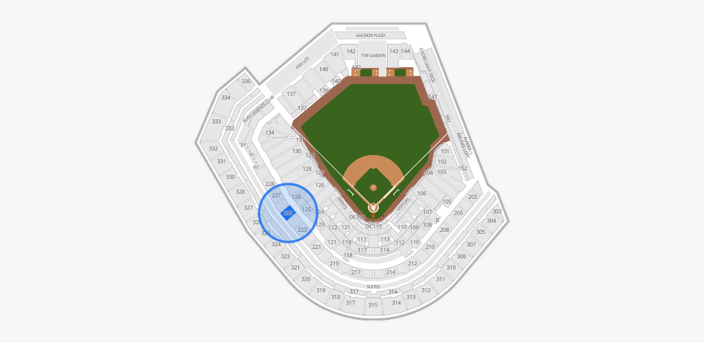 Oracle Park Seating Chart