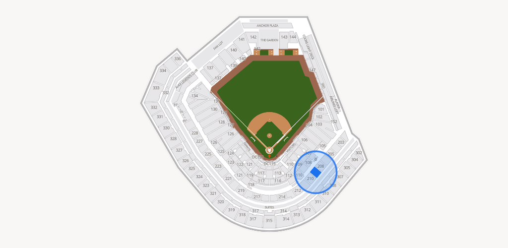 Oracle Park Seating Chart