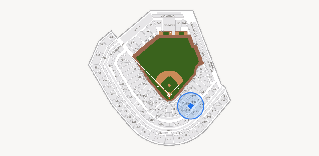 Oracle Park Seating Chart