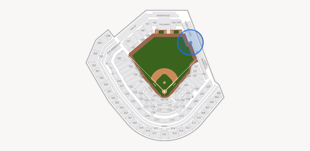 Oracle Park Seating Chart