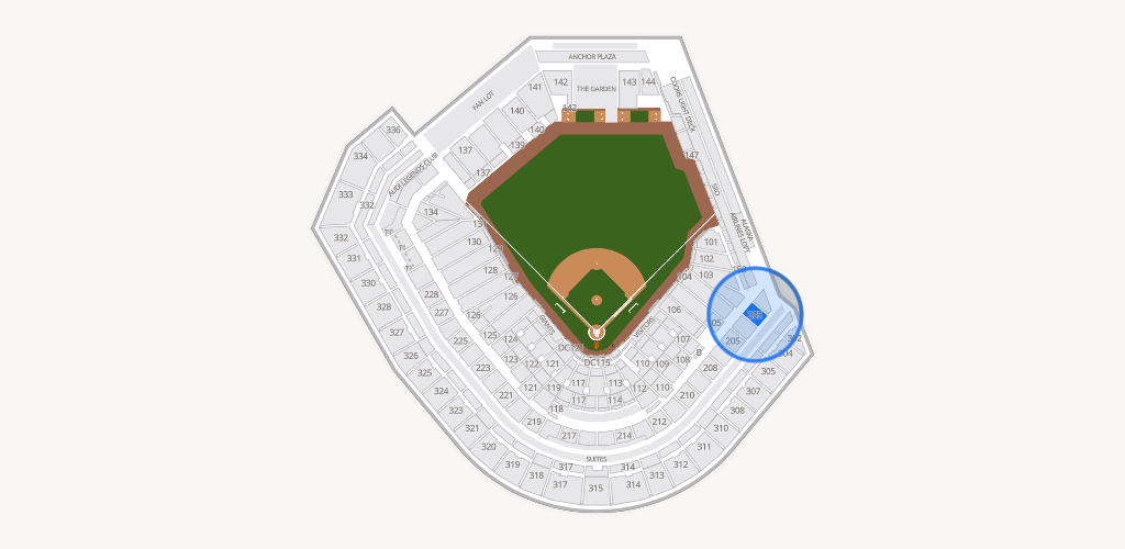 Oracle Park Seating Chart
