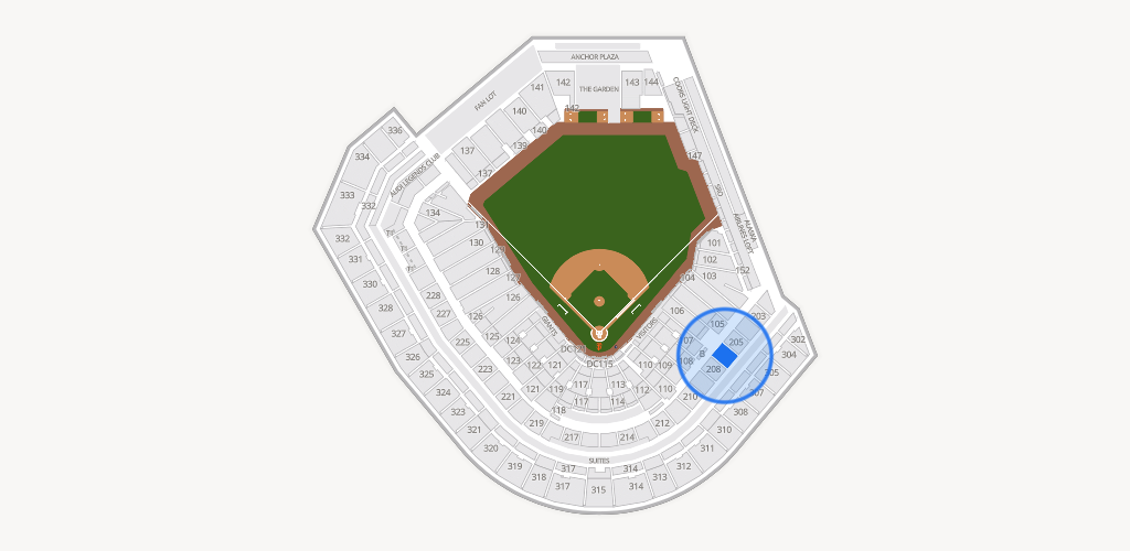 Oracle Park Seating Chart