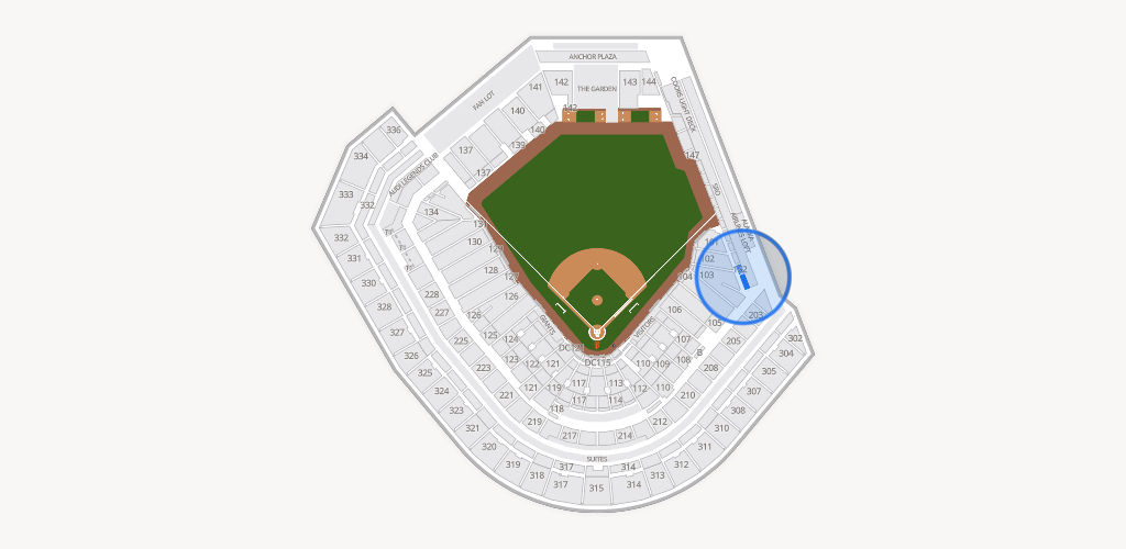 Oracle Park Seating Chart