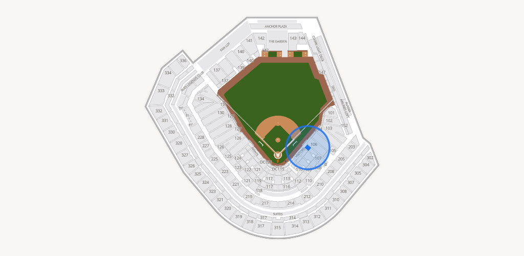 Oracle Park Seating Chart