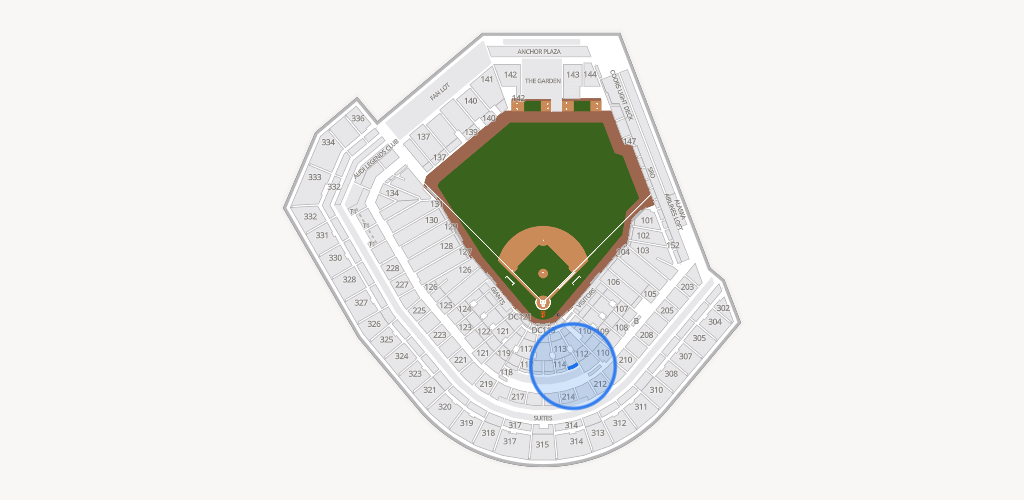 Oracle Park Seating Chart