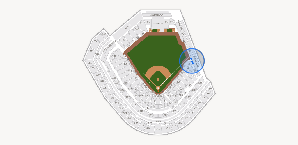 Oracle Park Seating Chart