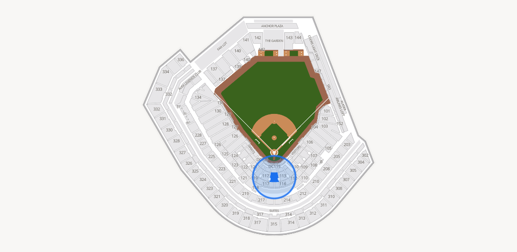 Oracle Park Seating Chart