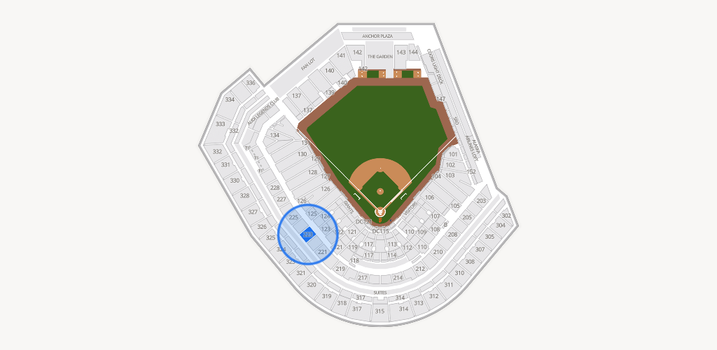 Oracle Park Seating Chart