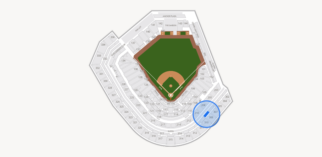 Oracle Park Seating Chart