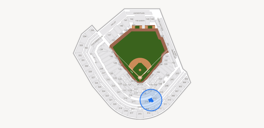 Oracle Park Seating Chart