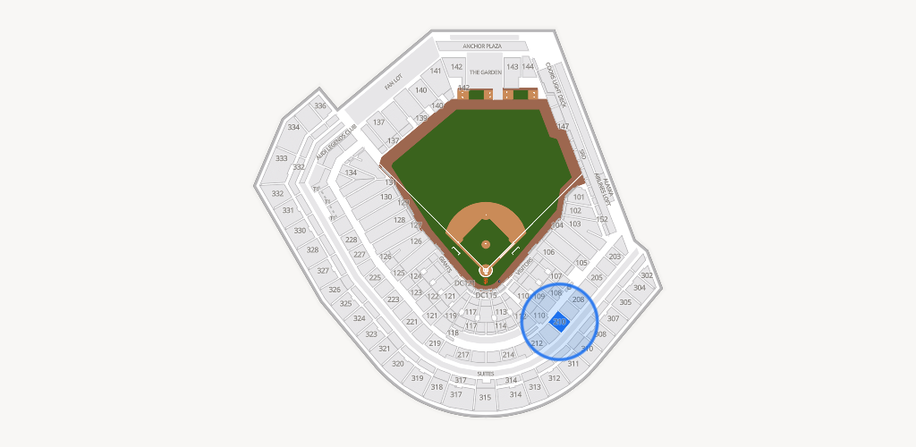 Oracle Park Seating Chart