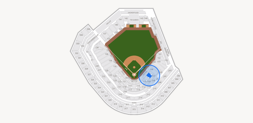 Oracle Park Seating Chart