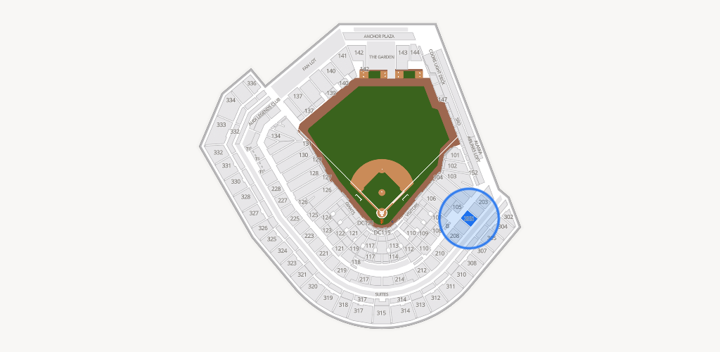 Oracle Park Seating Chart