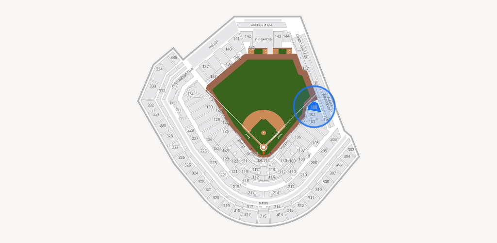 Oracle Park Seating Chart
