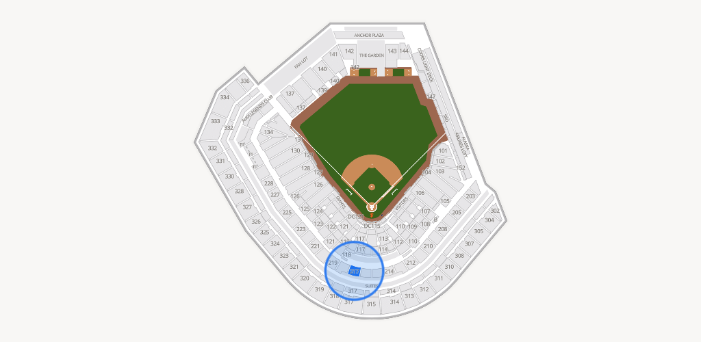 Oracle Park Seating Chart