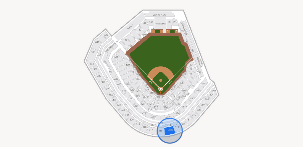 Oracle Park Seating Chart