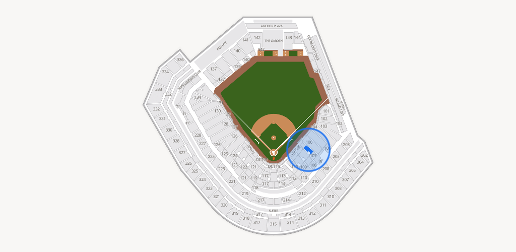 Oracle Park Seating Chart
