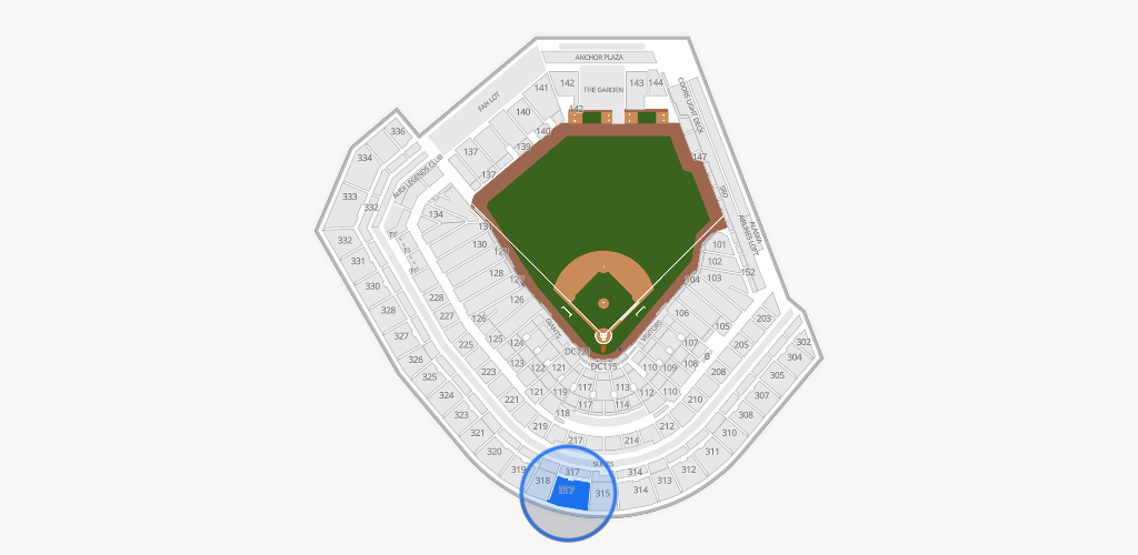 Oracle Park Seating Chart