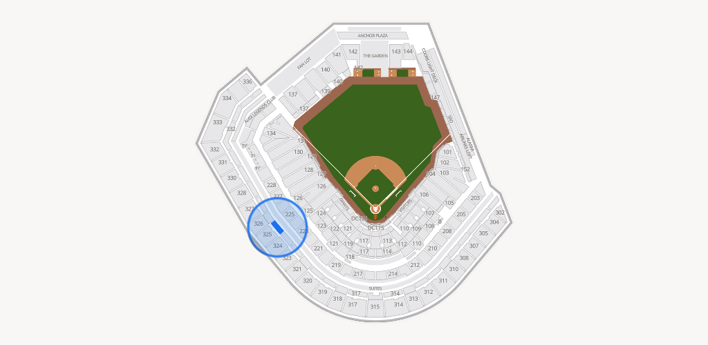 Oracle Park Seating Chart