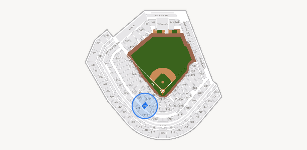 Oracle Park Seating Chart