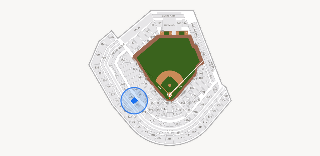Oracle Park Seating Chart