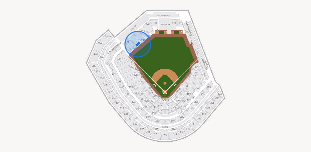 Oracle Park Seating Chart