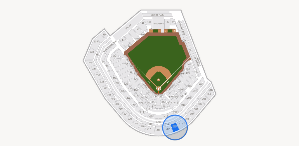 Oracle Park Seating Chart