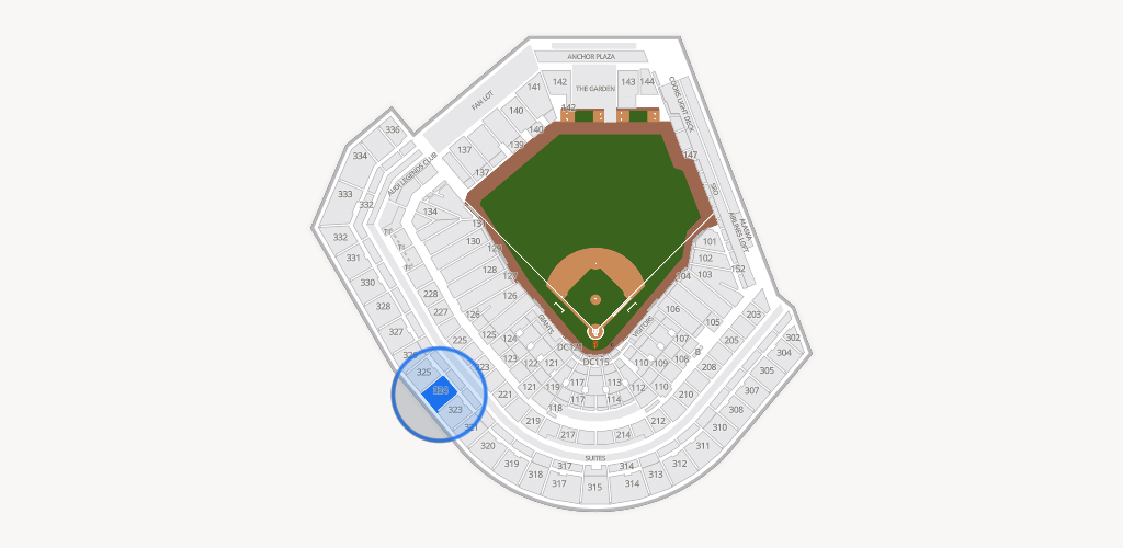 Oracle Park Seating Chart