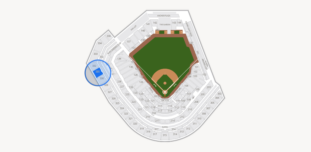 Oracle Park Seating Chart