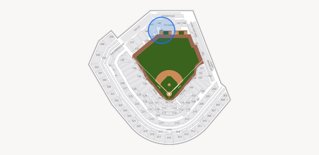 Oracle Park Seating Chart