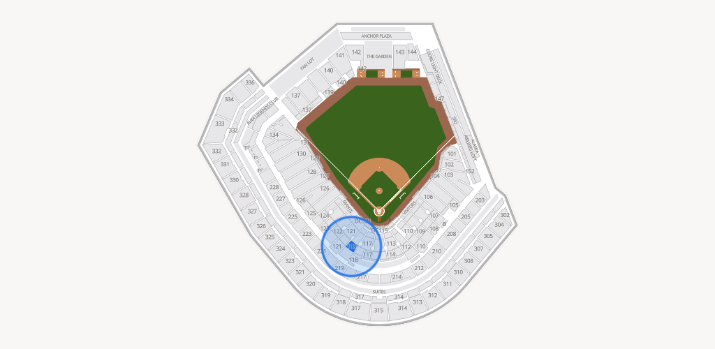 Oracle Park Seating Chart
